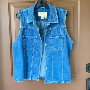 Size XXL Misses, Eddie Bauer Denim Vest